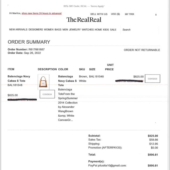 BALENCIAGA  Cabas S Hand Tote Bag Pouch Canvas Leather Camel Brown - Picture 13 of 15